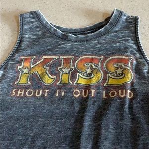 Kiss tank top